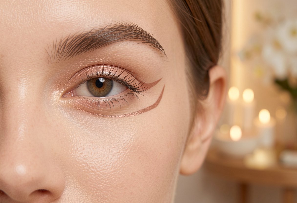 Eye Liner Tattoo Lower